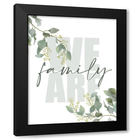 We Are Black Modern Wood Framed Art Print by Allen, Kimberly