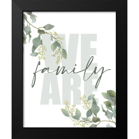 We Are Black Modern Wood Framed Art Print by Allen, Kimberly