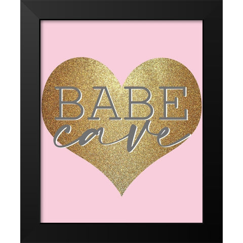 Fashionista 4 Black Modern Wood Framed Art Print by Allen, Kimberly