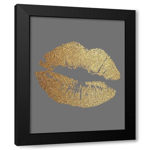 Fashionista 7 Black Modern Wood Framed Art Print with Double Matting by Allen, Kimberly
