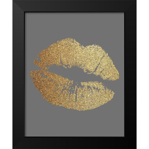 Fashionista 7 Black Modern Wood Framed Art Print by Allen, Kimberly