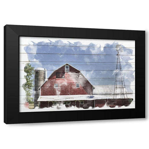 Heartland Black Modern Wood Framed Art Print by Allen, Kimberly