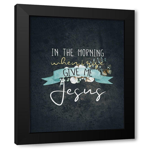 In the Morning Black Modern Wood Framed Art Print with Double Matting by Allen, Kimberly
