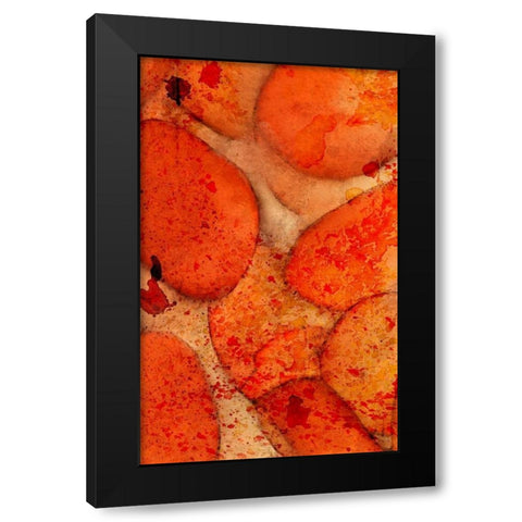 Orange Day A Black Modern Wood Framed Art Print with Double Matting by Allen, Kimberly