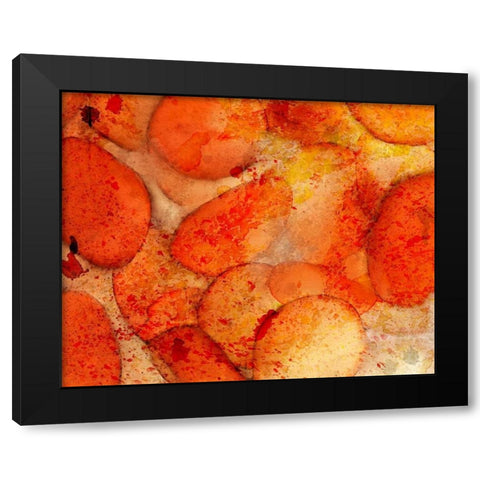 Orange Day Black Modern Wood Framed Art Print by Allen, Kimberly