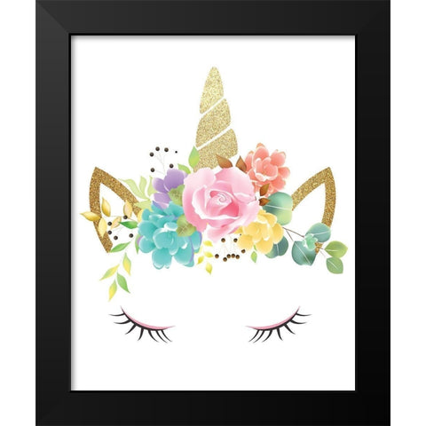 Queen 2 Black Modern Wood Framed Art Print by Allen, Kimberly