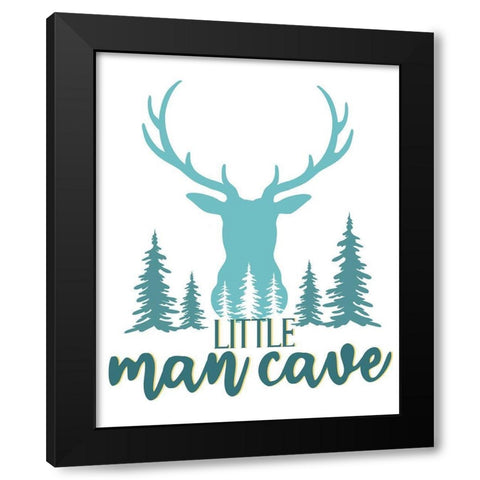 Explore Little Man 2 Black Modern Wood Framed Art Print by Allen, Kimberly