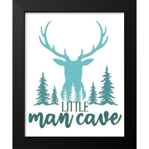 Explore Little Man 2 Black Modern Wood Framed Art Print by Allen, Kimberly