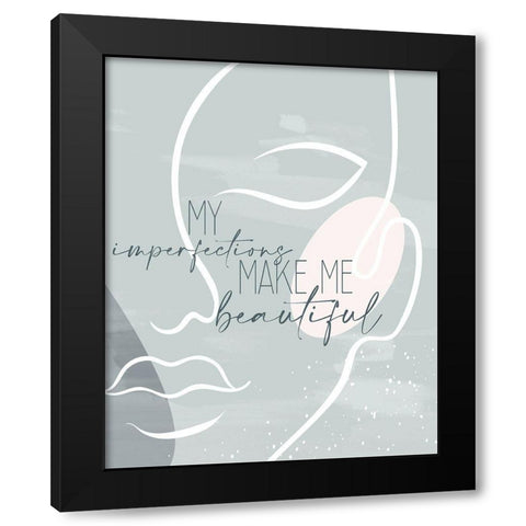 You Are 2 Black Modern Wood Framed Art Print with Double Matting by Allen, Kimberly