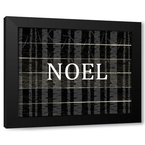 Noel Aspens Black Modern Wood Framed Art Print with Double Matting by Allen, Kimberly