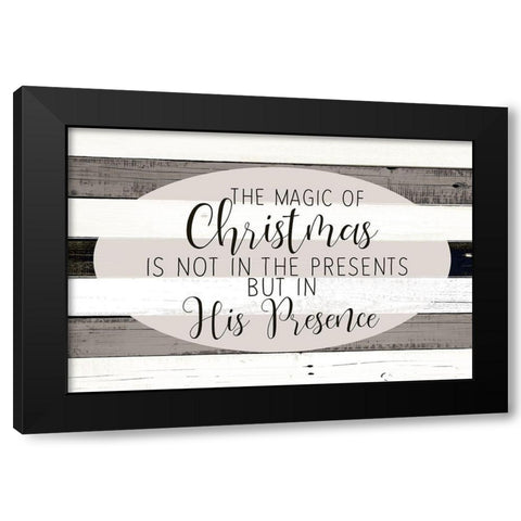 The Magic Black Modern Wood Framed Art Print with Double Matting by Allen, Kimberly
