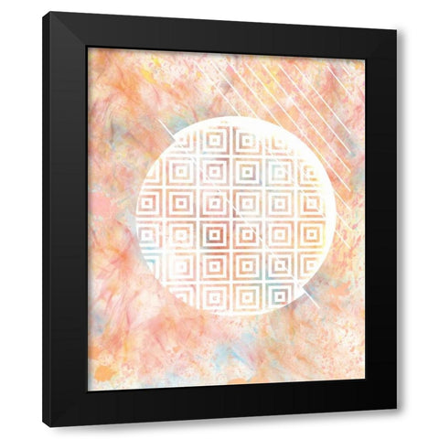 Color Design 1 Black Modern Wood Framed Art Print by Allen, Kimberly