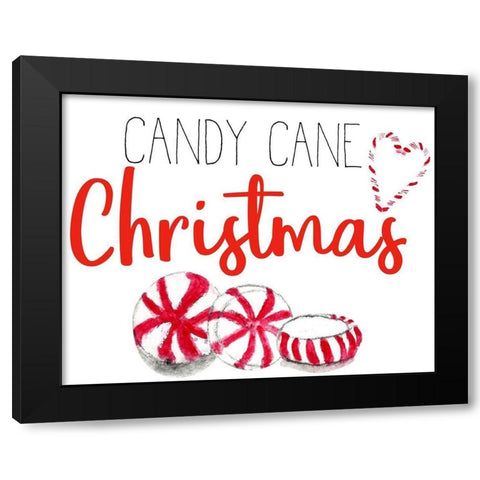 Christmas Time 1 Black Modern Wood Framed Art Print by Allen, Kimberly