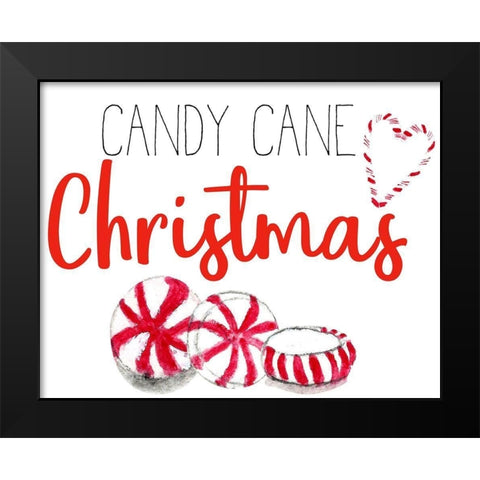 Christmas Time 1 Black Modern Wood Framed Art Print by Allen, Kimberly