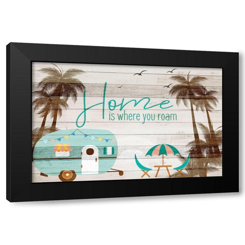 Home Roam Black Modern Wood Framed Art Print with Double Matting by Allen, Kimberly