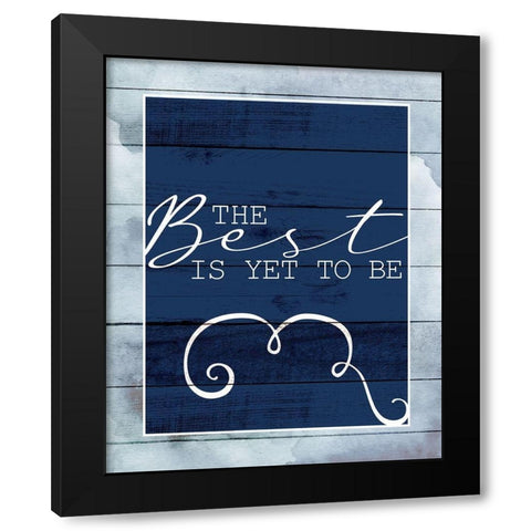 The Best Black Modern Wood Framed Art Print with Double Matting by Allen, Kimberly