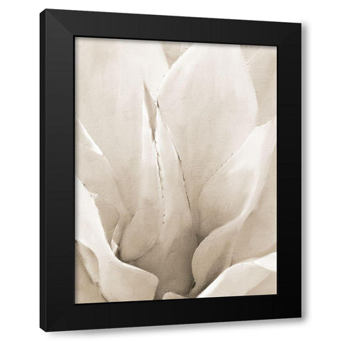 Agave Neutral 2 Black Modern Wood Framed Art Print by Allen, Kimberly