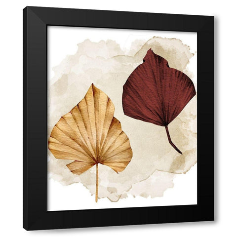 Fan 1 Black Modern Wood Framed Art Print with Double Matting by Allen, Kimberly