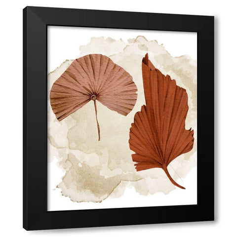 Fan 2 Black Modern Wood Framed Art Print with Double Matting by Allen, Kimberly