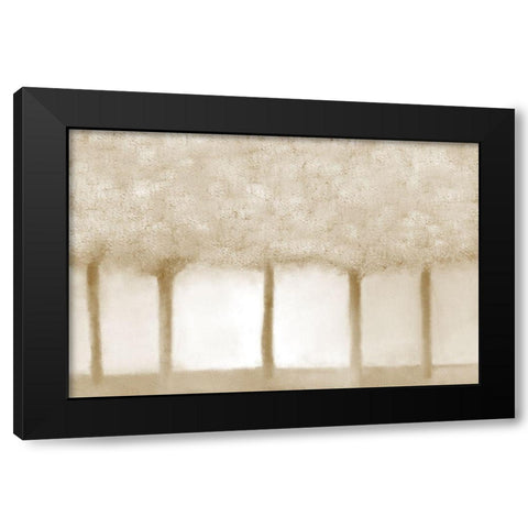 Golden Grove Black Modern Wood Framed Art Print by Allen, Kimberly