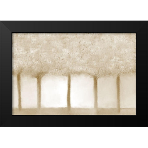 Golden Grove Black Modern Wood Framed Art Print by Allen, Kimberly