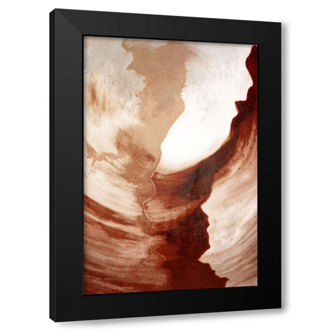 Upward 1 Black Modern Wood Framed Art Print by Allen, Kimberly