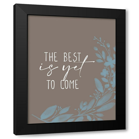 The Best Branch Black Modern Wood Framed Art Print with Double Matting by Allen, Kimberly