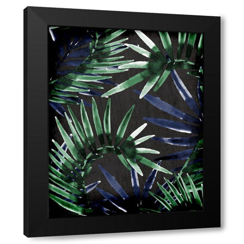 Jungle 2 Black Modern Wood Framed Art Print with Double Matting by Allen, Kimberly