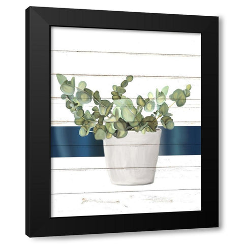 Pots 1 Black Modern Wood Framed Art Print with Double Matting by Allen, Kimberly