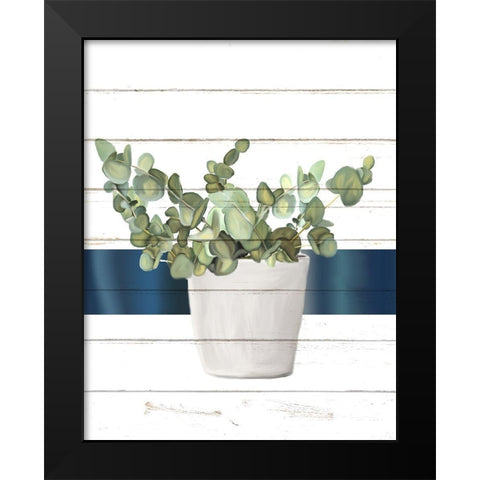 Pots 1 Black Modern Wood Framed Art Print by Allen, Kimberly