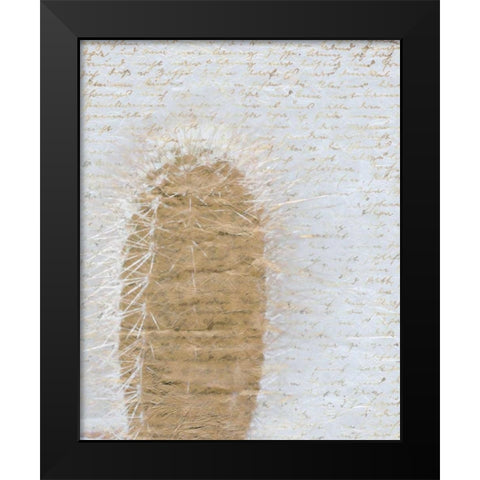 Desert Cacti 1 Black Modern Wood Framed Art Print by Allen, Kimberly