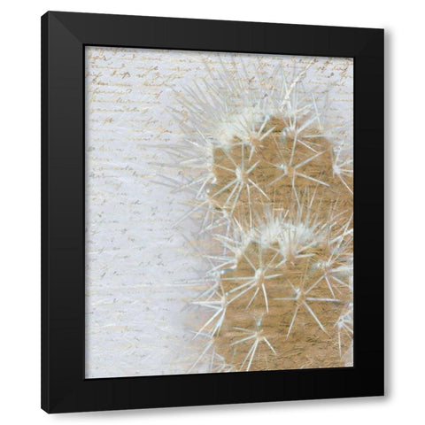 Desert Cacti 2 Black Modern Wood Framed Art Print by Allen, Kimberly