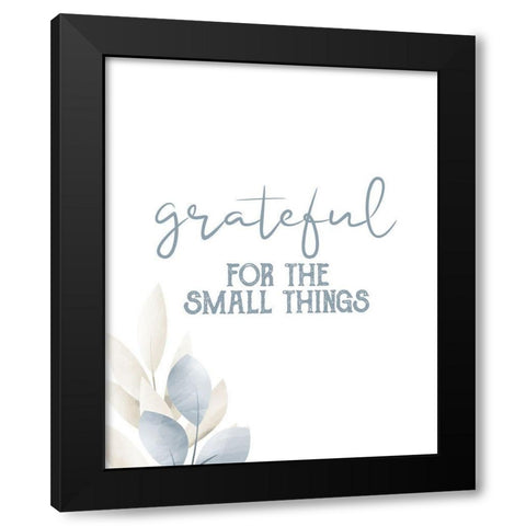 Grateful 10 Black Modern Wood Framed Art Print with Double Matting by Allen, Kimberly