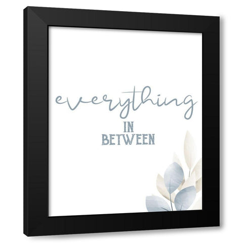 Grateful 12 Black Modern Wood Framed Art Print with Double Matting by Allen, Kimberly