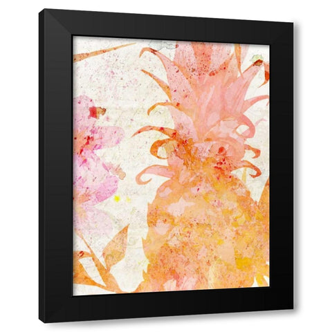 Lost in the Tropics 1 Black Modern Wood Framed Art Print with Double Matting by Allen, Kimberly