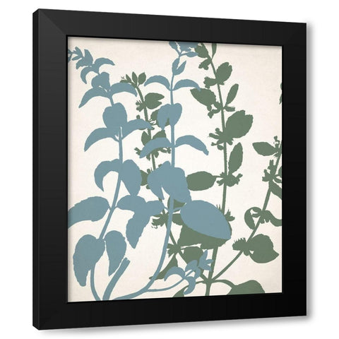 Grow 2 Black Modern Wood Framed Art Print with Double Matting by Allen, Kimberly