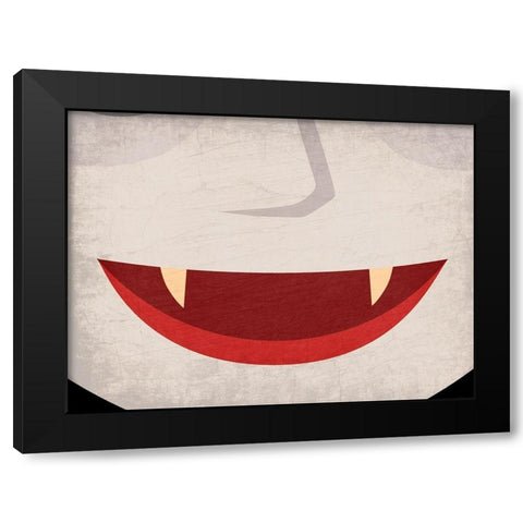 Dracula Black Modern Wood Framed Art Print with Double Matting by Allen, Kimberly