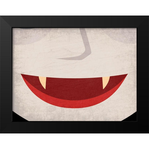 Dracula Black Modern Wood Framed Art Print by Allen, Kimberly