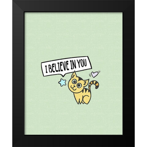 Mindfulness 1 Black Modern Wood Framed Art Print by Allen, Kimberly