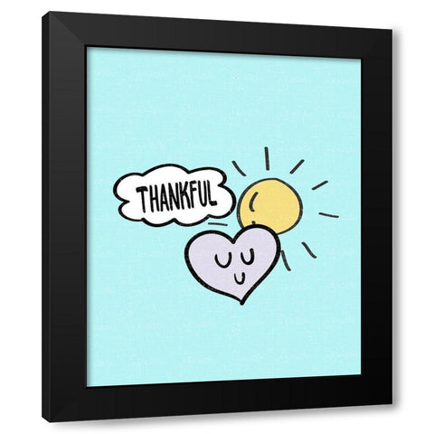 Mindfulness 3 Black Modern Wood Framed Art Print with Double Matting by Allen, Kimberly