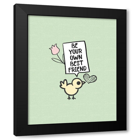Mindfulness 6 Black Modern Wood Framed Art Print by Allen, Kimberly