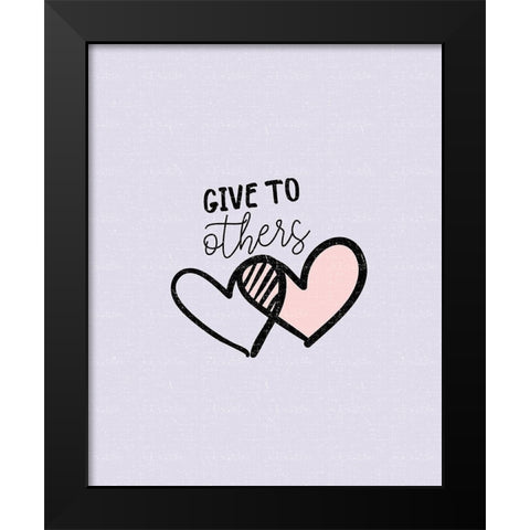 Mindfulness 7 Black Modern Wood Framed Art Print by Allen, Kimberly