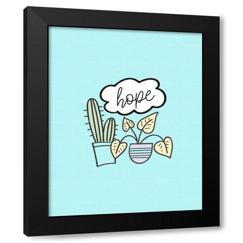 Mindfulness 8 Black Modern Wood Framed Art Print with Double Matting by Allen, Kimberly