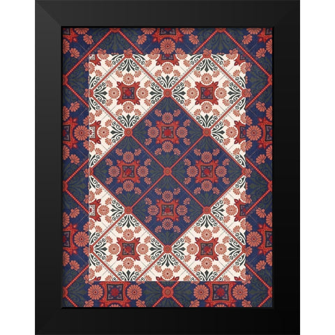 Moroccan 2 Black Modern Wood Framed Art Print by Allen, Kimberly