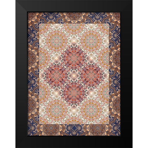 Moroccan 3 Black Modern Wood Framed Art Print by Allen, Kimberly