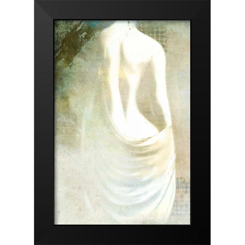 Ageless Black Modern Wood Framed Art Print by Allen, Kimberly