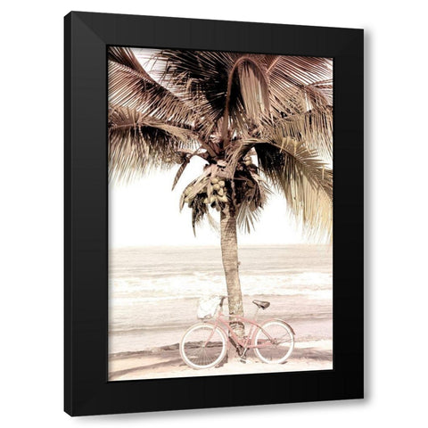 Beach Ride Black Modern Wood Framed Art Print by Allen, Kimberly