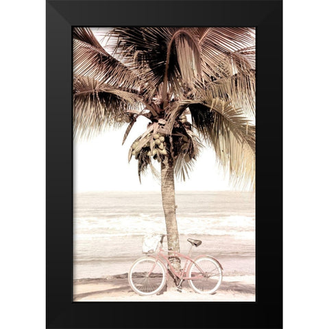 Beach Ride Black Modern Wood Framed Art Print by Allen, Kimberly