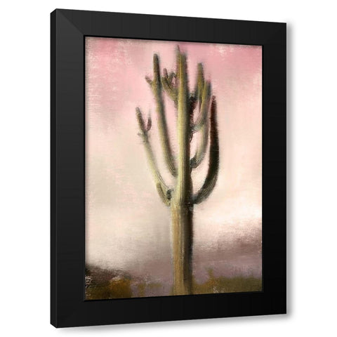 Cacti Black Modern Wood Framed Art Print by Allen, Kimberly