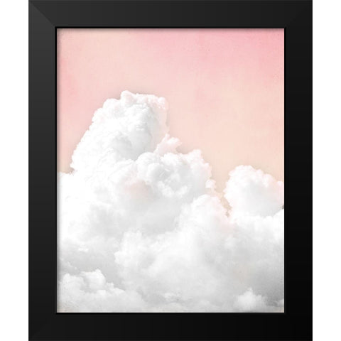 Pink Clouds Black Modern Wood Framed Art Print by Allen, Kimberly